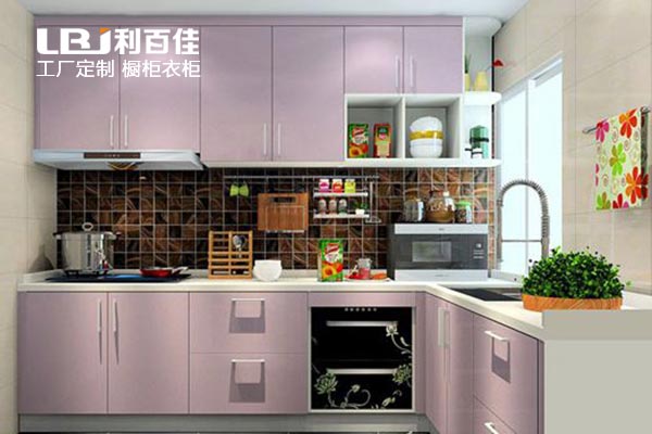 利百佳櫥柜品牌帶你欣賞L型整體櫥柜！